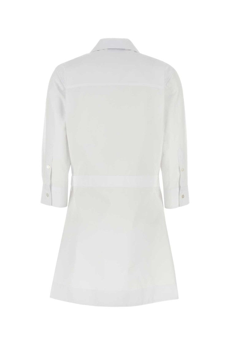 Gucci White Poplin Shirt Dress