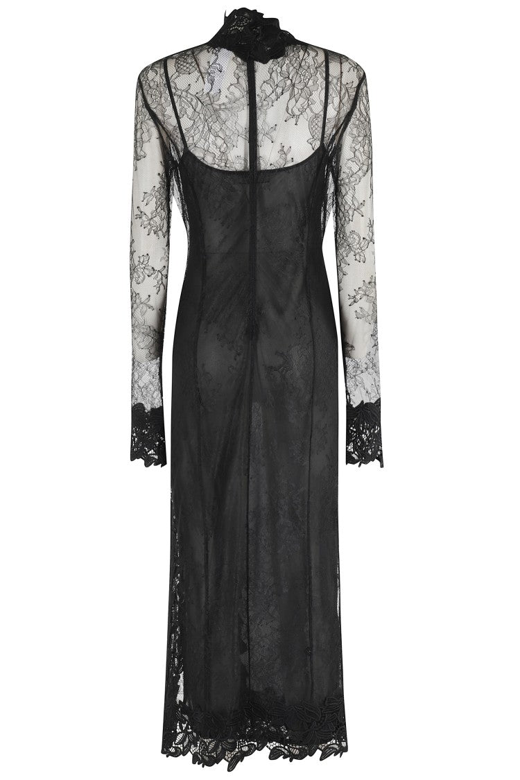 Blumarine Chantilly Lace Dress