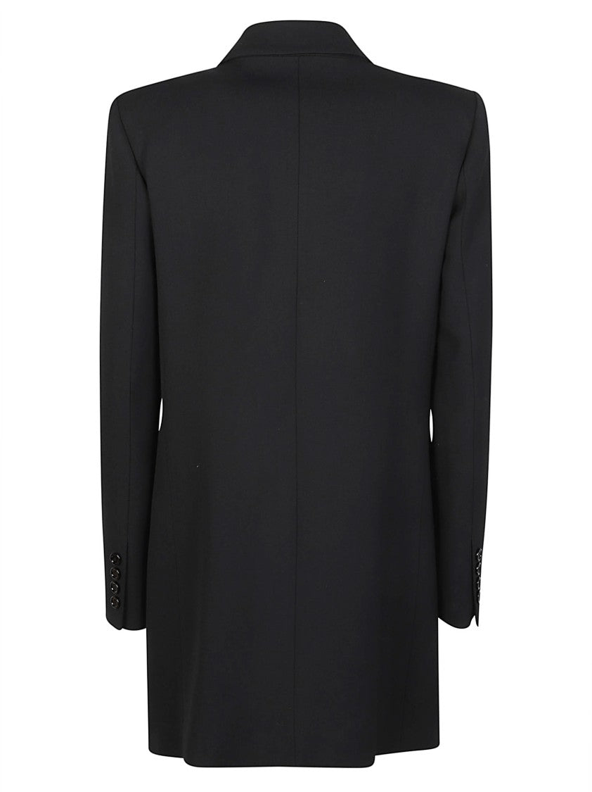 Elisabetta Franchi Tailored Viscose-Blend Double-Breasted Mini Dress