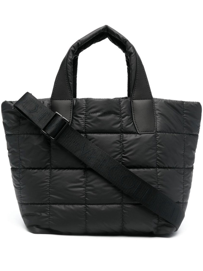 Veecollective Quilted Nylon Tote Bag