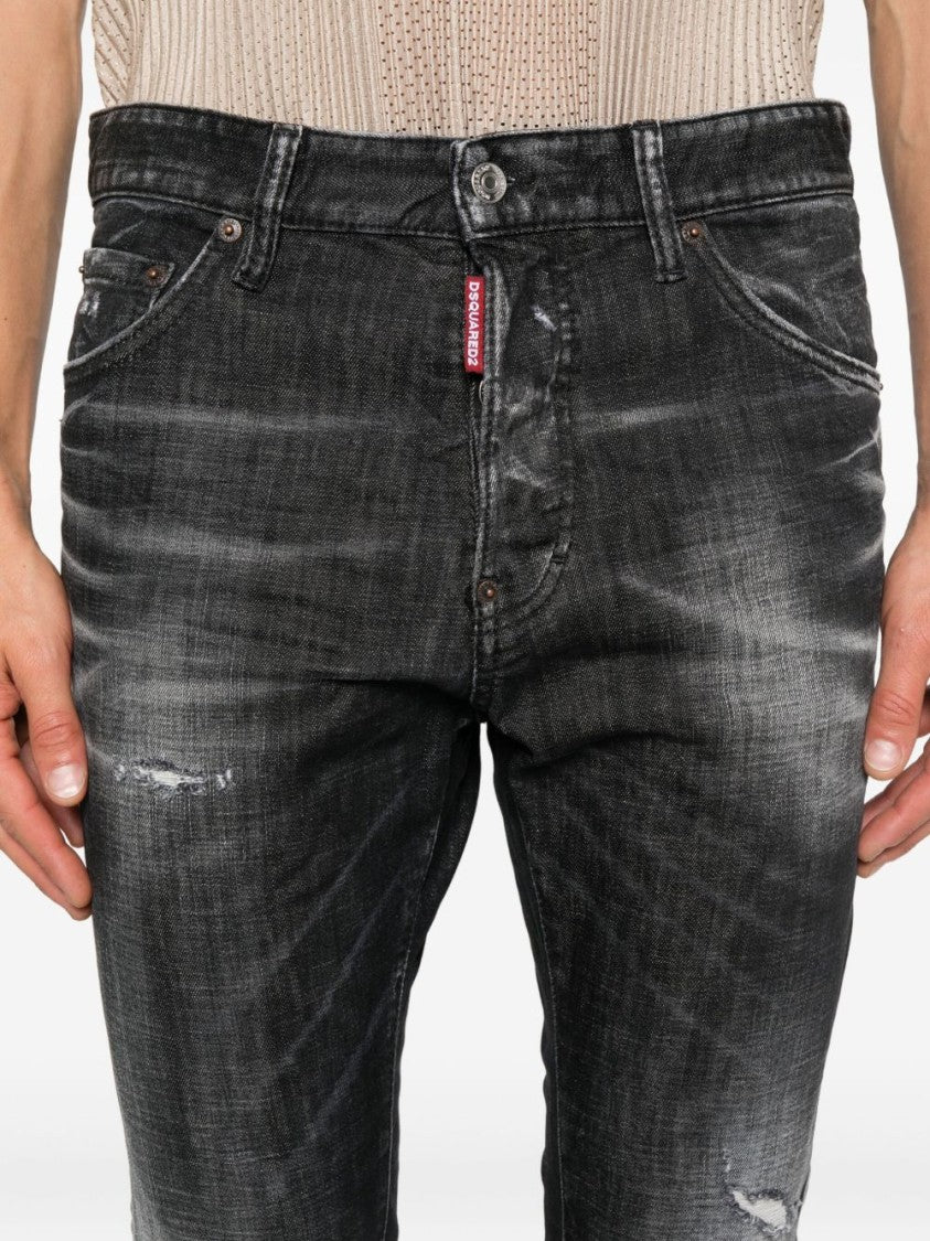 Dsquared2 Slim-Fit Black Jeans