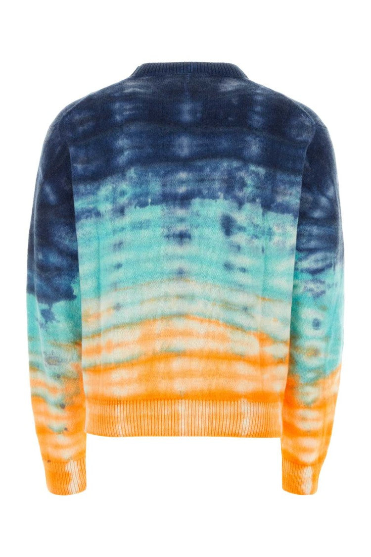 The Elder Statesman Multicolor Cashmere Sweater