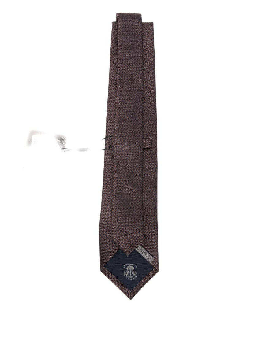 Corneliani Silk Corneliani Brown Tie