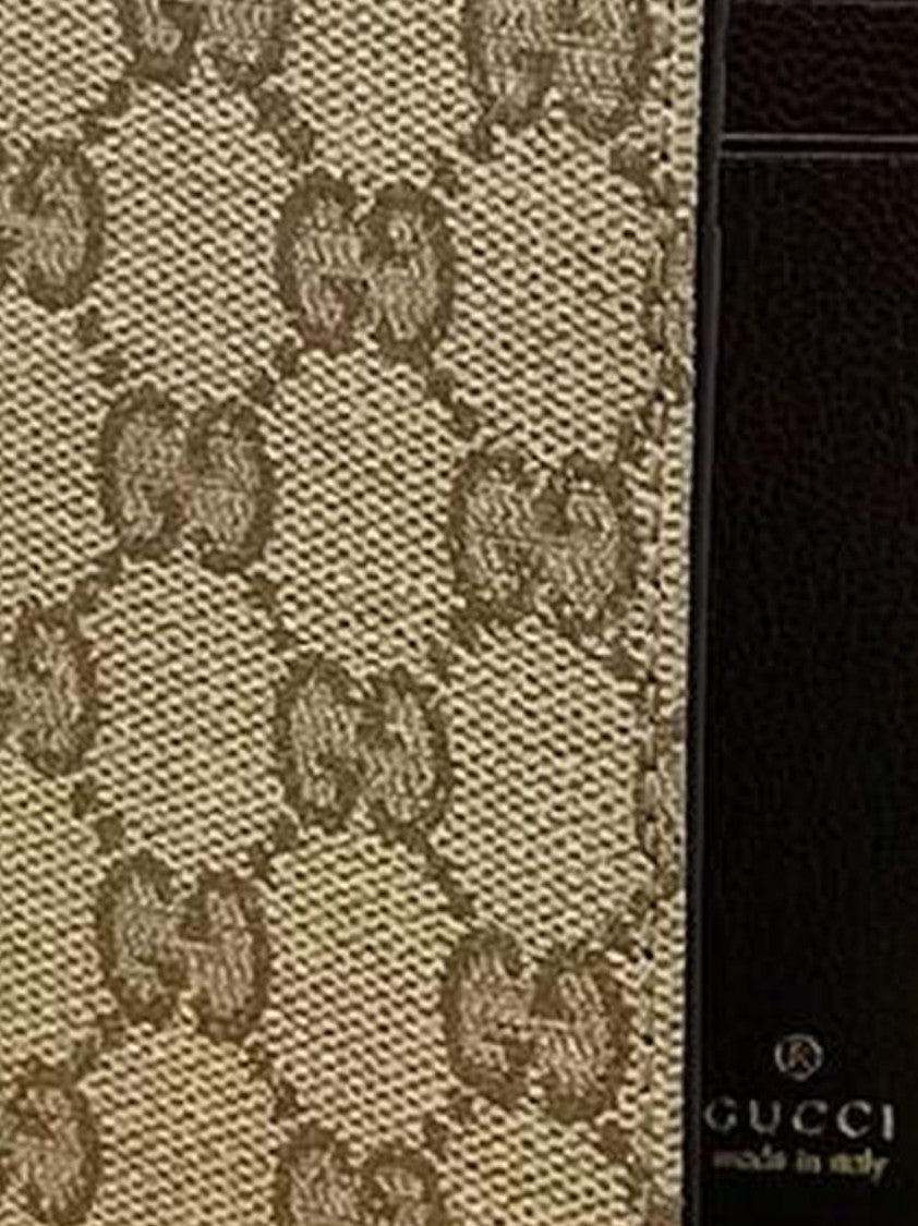 Gucci Interlocking Double-G Textured Fabric Bifold Wallet