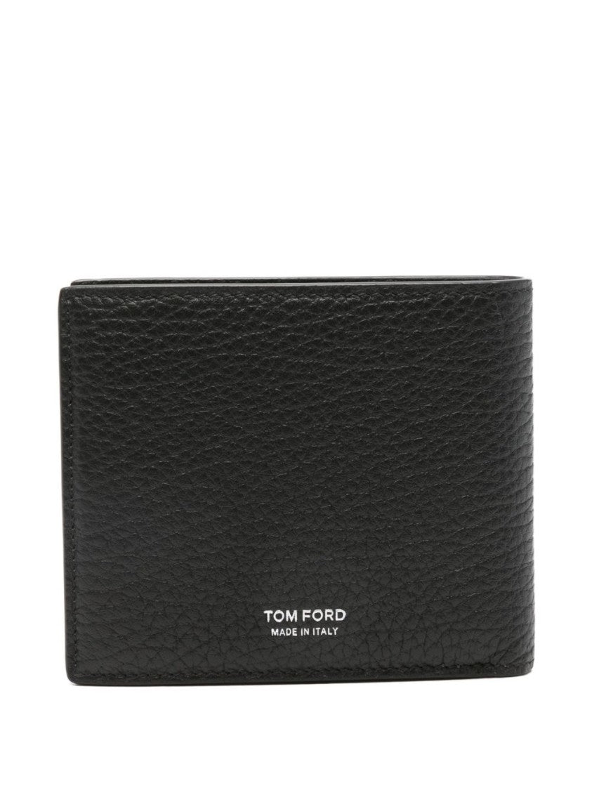 Tom Ford Bifold Wallet In Deer Print Leather