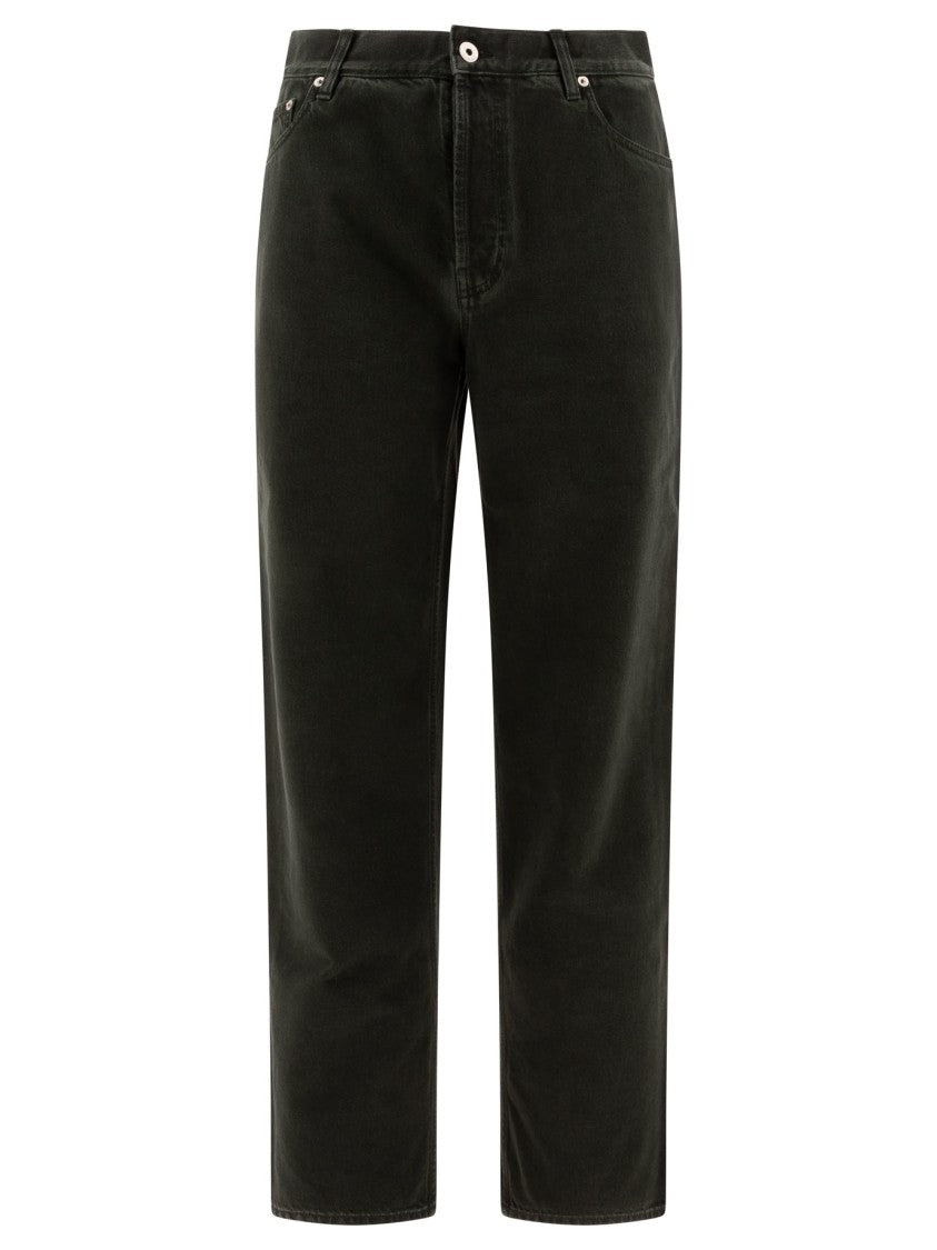 Burberry Regular Fit Black Denim Jeans