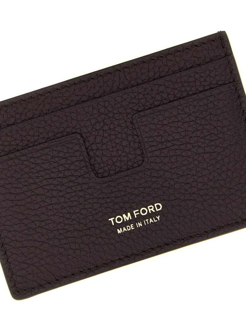 Tom Ford Logo Leather Cardholder