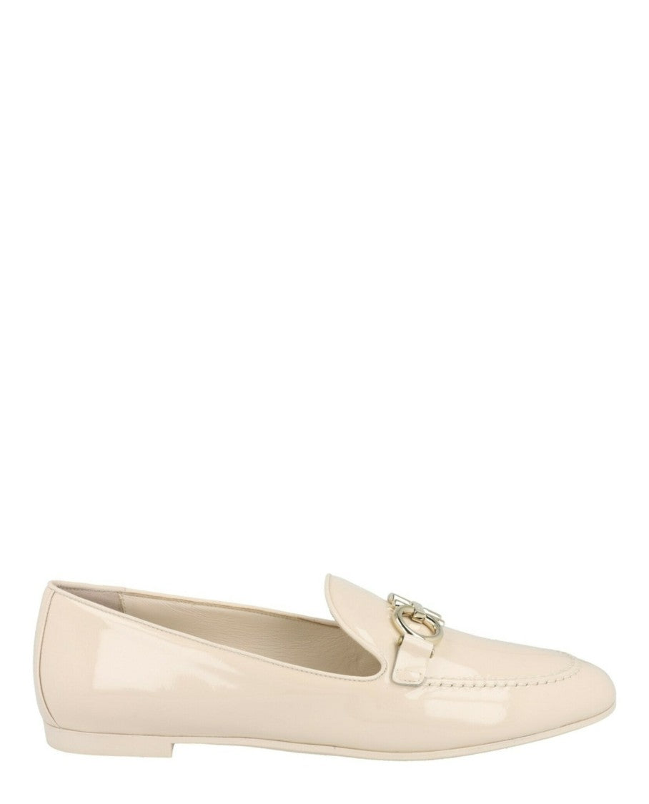 Ferragamo Trifoglio Patent Leather Loafers - Narrow Width