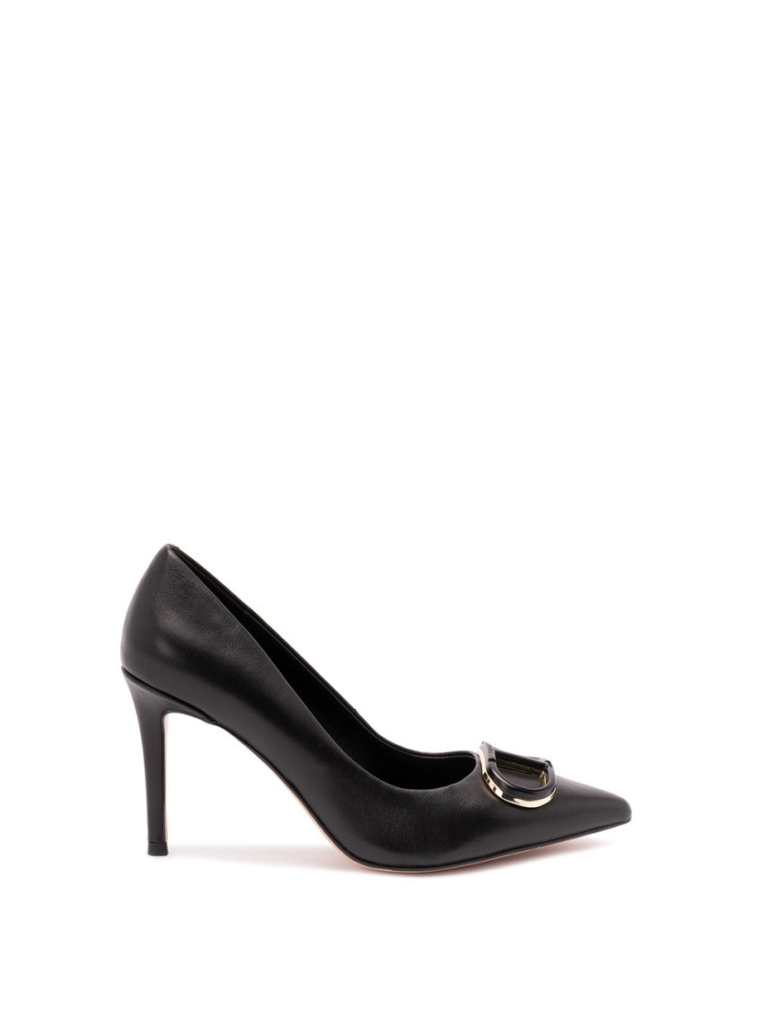 Twin-Set Refined Leather Pumps