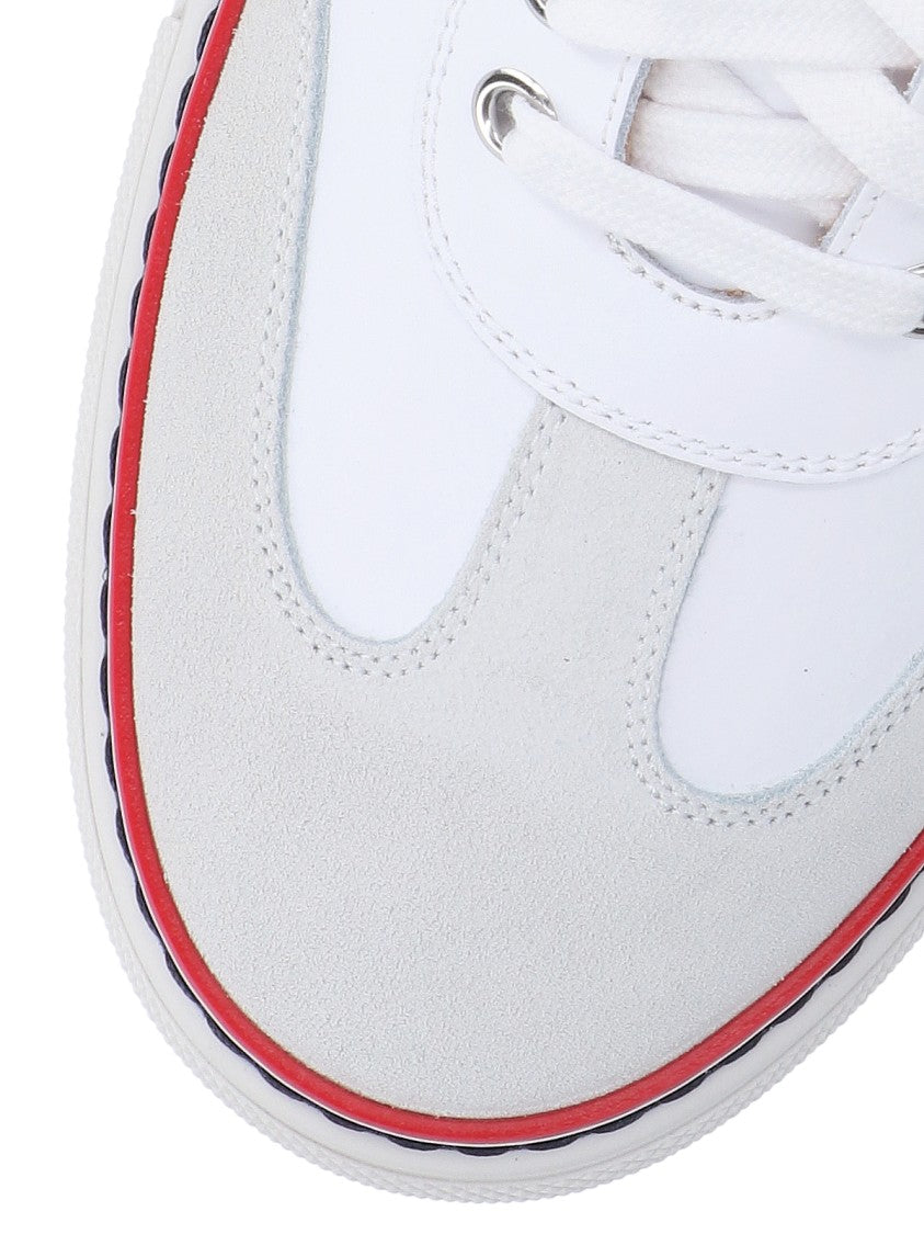 Thom Browne Tricolor Detail Sneakers – White