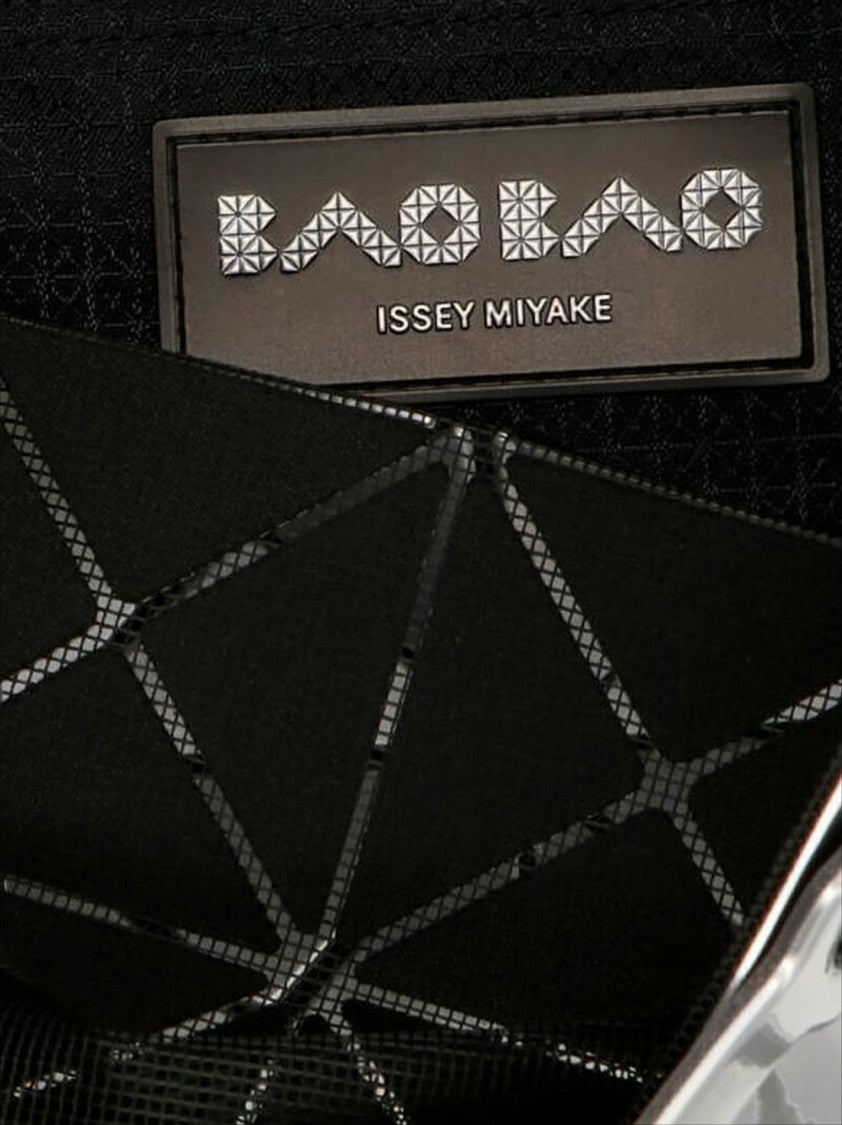 Baobao Geometric Tote Bag With Reflective Finish