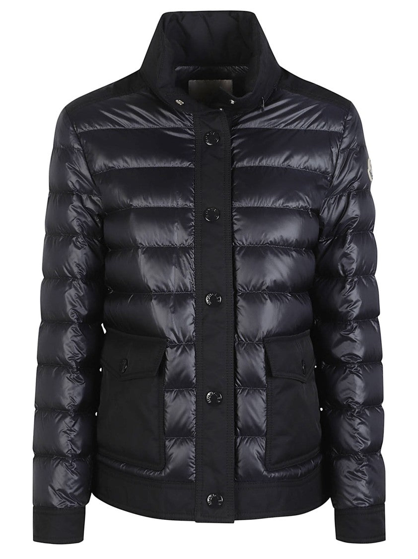 Moncler Origian Glossy Quilted Polyamide Down Jacket