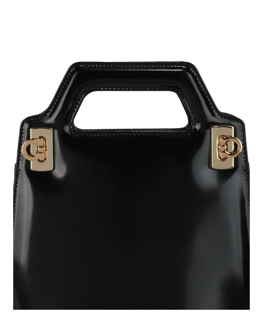 Ferragamo Wanda Mini Leather Shoulder Bag