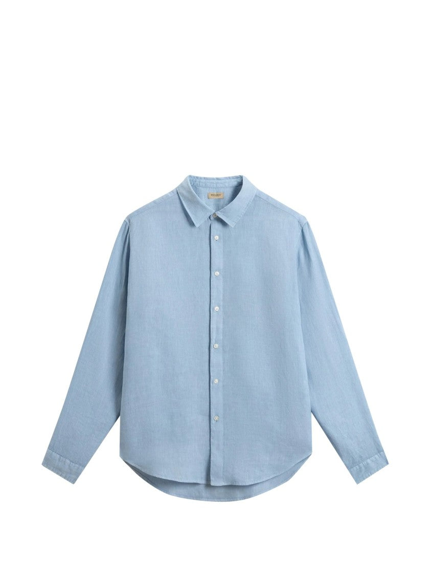 Woolrich Light Blue Long-Sleeve Shirt