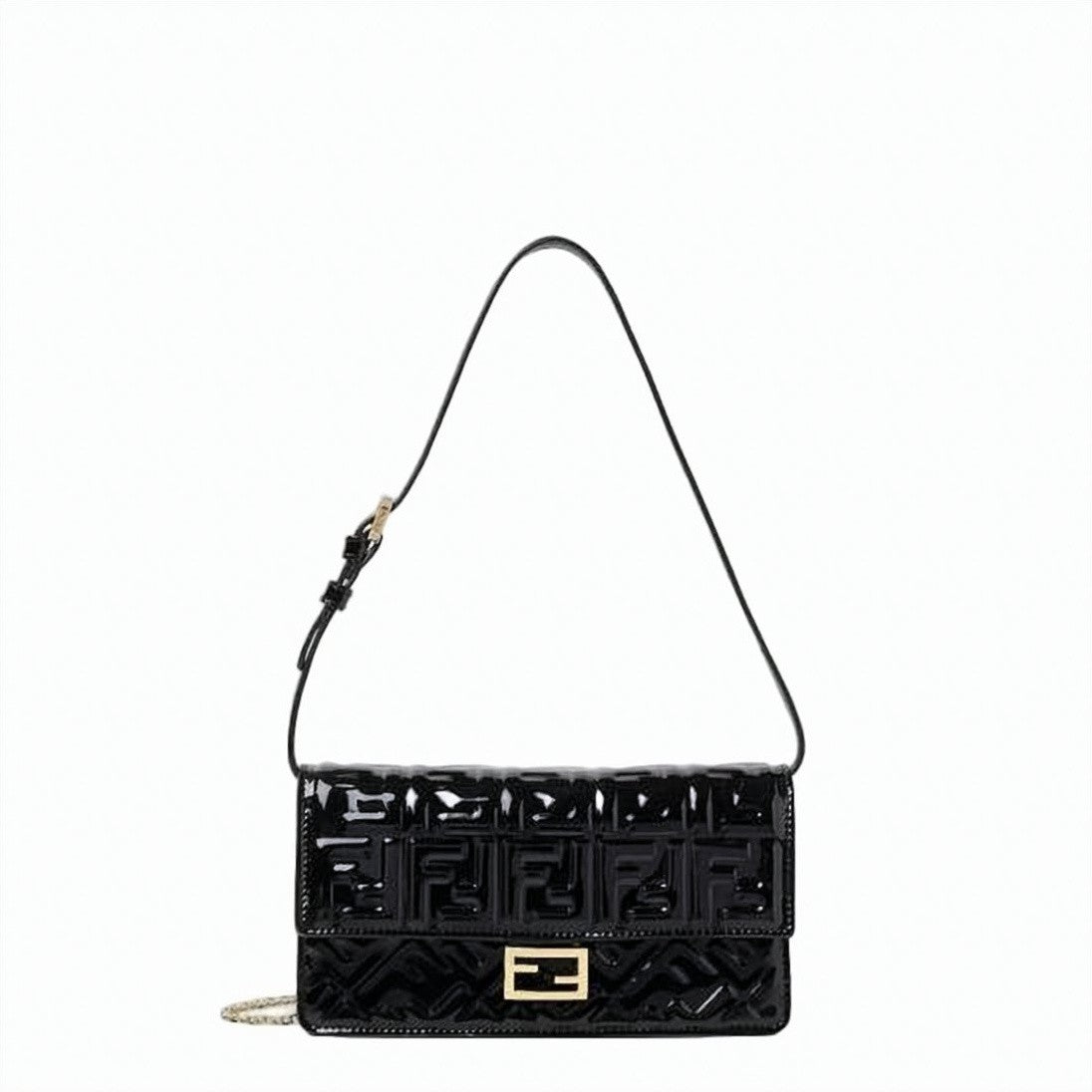 Fendi Geometric Pattern Shoulder Bag