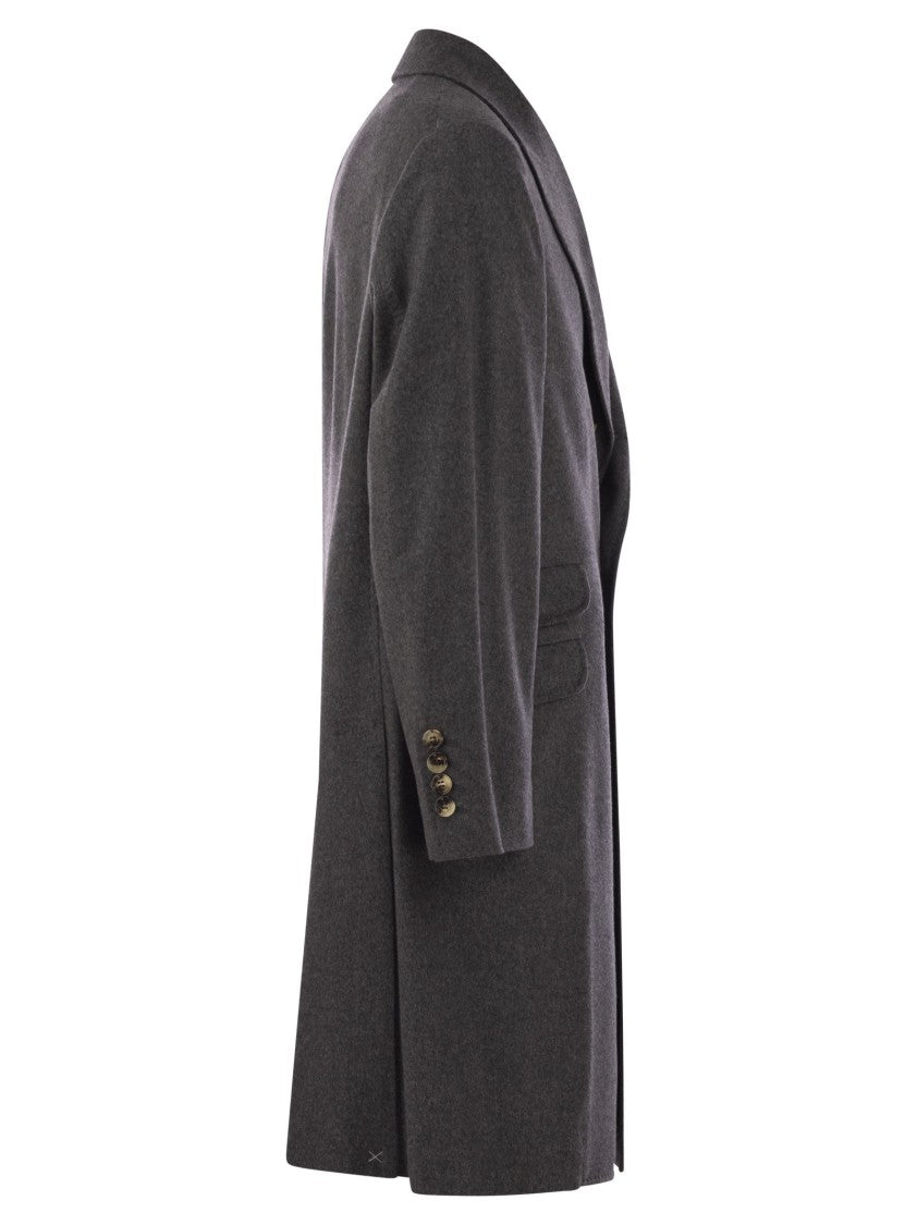 Brunello Cucinelli Wool And Cashmere Coat