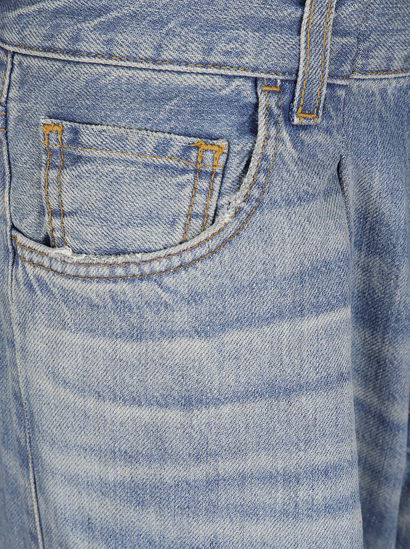 Haikure Wide-Leg Five-Pocket Jeans