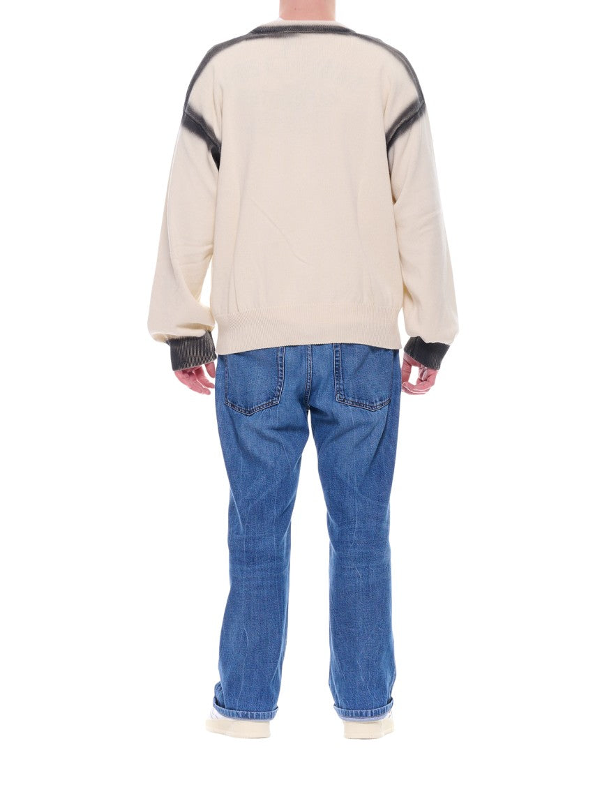 Atomofactory Men’S Cardigan With Contrast Trim
