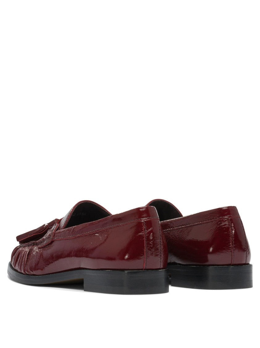 Alohas Marietta Onix Black Leather Loafers
