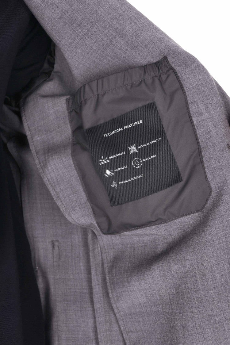Zegna Wash&Go Techmerino Wool Suit