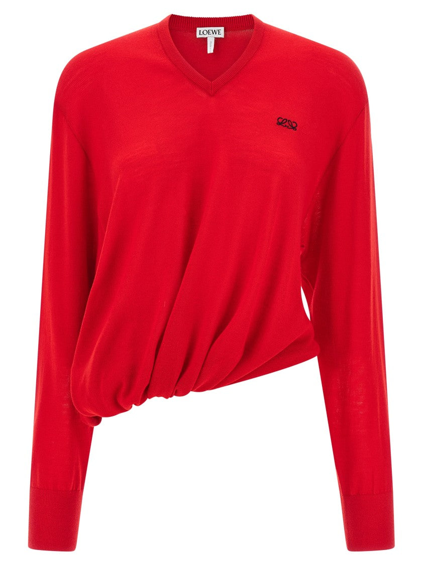 Loewe Asymmetrical Cut Sweater