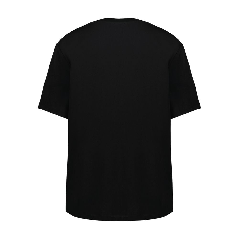 Balmain Vintage Print Reg Fit T-Shirt - Cotton - Black