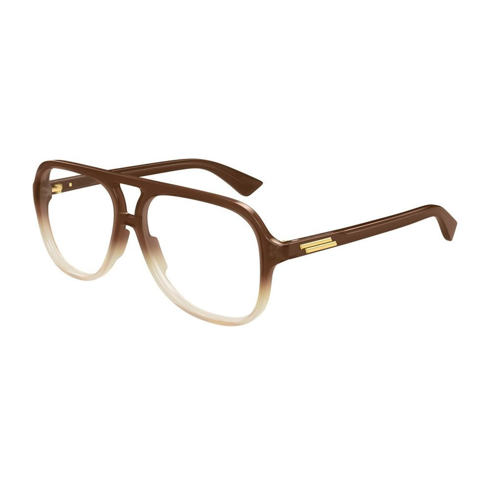 Bottega Veneta Bv1417o Linea Ribbon Pilot Eyeglasses
