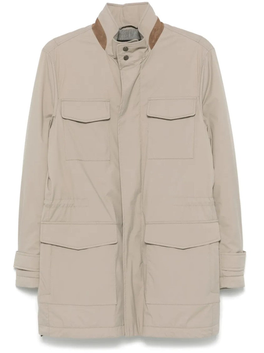 Kiton Structured Tailored Jacket With Notched Lapel