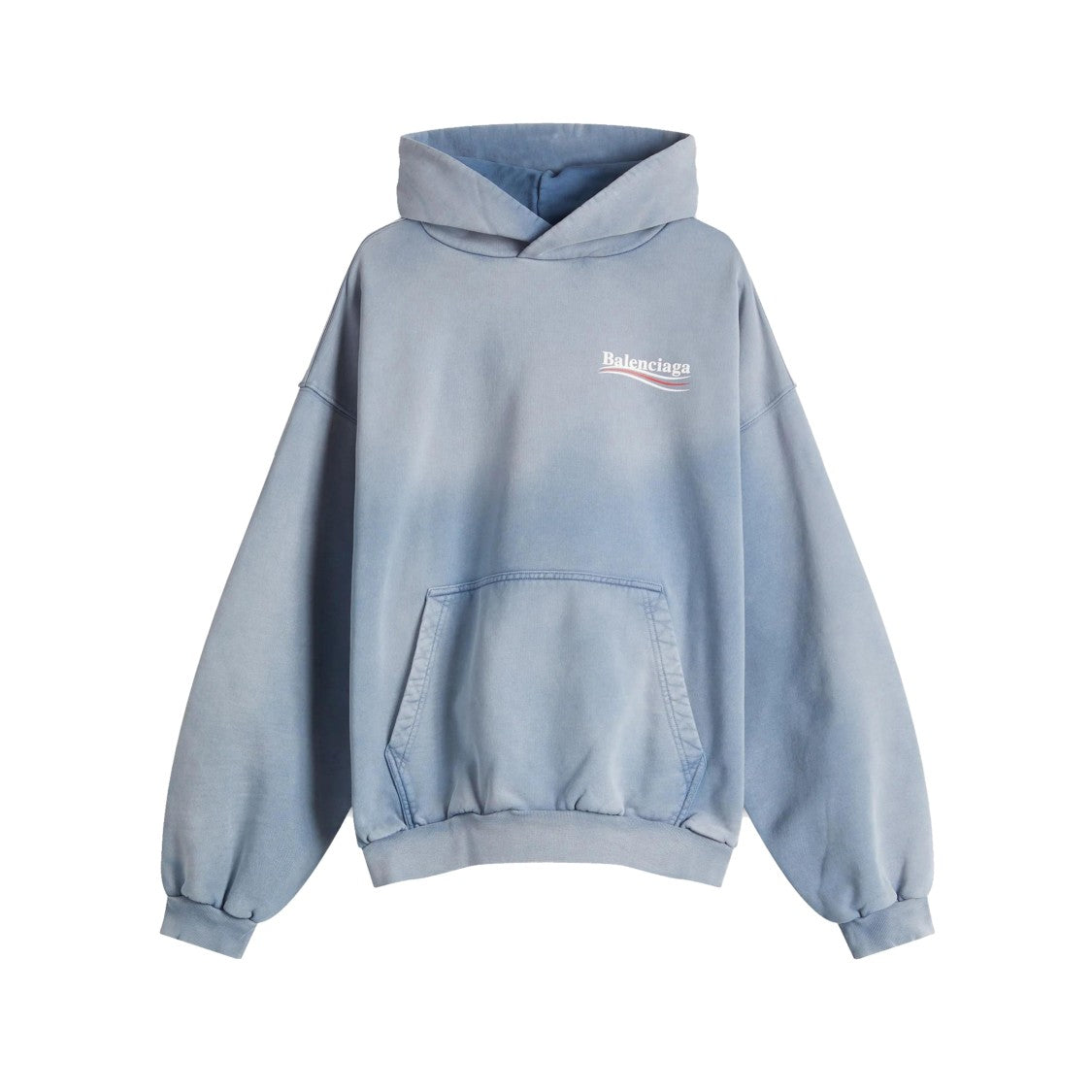 Balenciaga Gradient Textured Medium Fit Hoodie