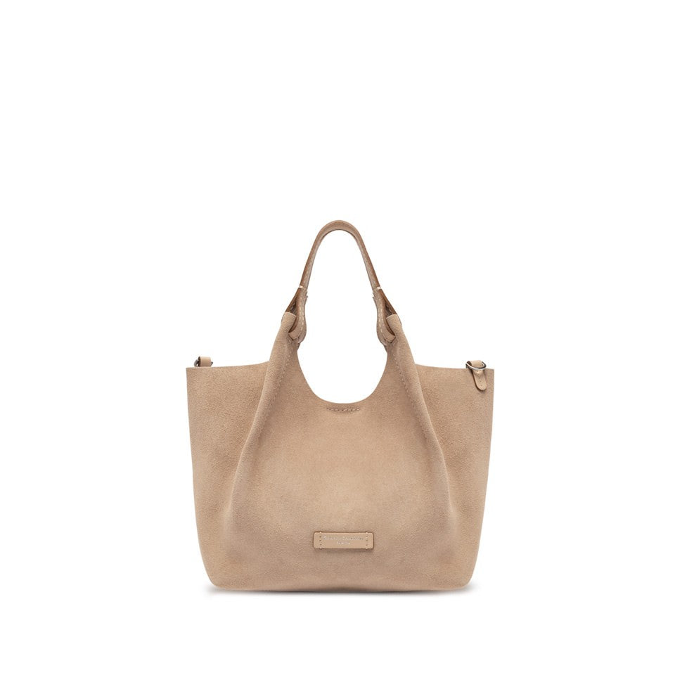 Gianni Chiarini Neutrals Dua Leather Handbag