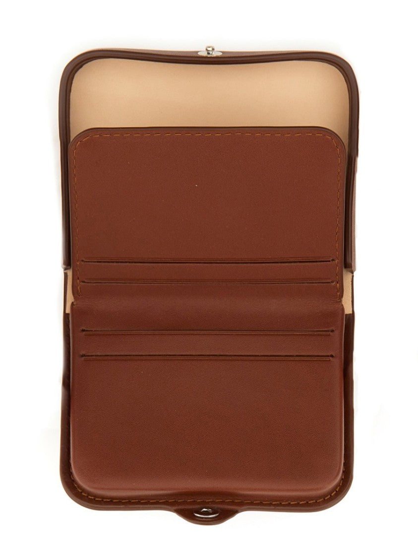 A.P.C. Josh Compact Leather Coin Wallet