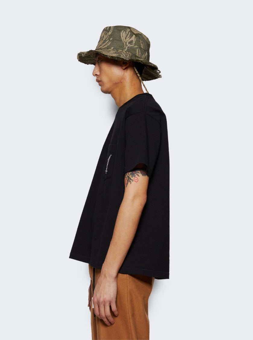 Bode Recreation Sails Pocket Tee Black