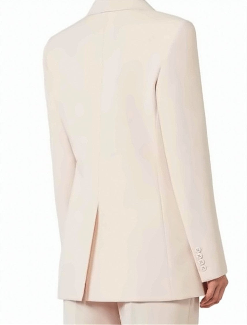 Max Mara Double Breasted Peak Lapel Blazer