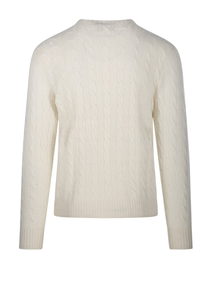 Polo Ralph Lauren Cable Knit Round Neck Sweater