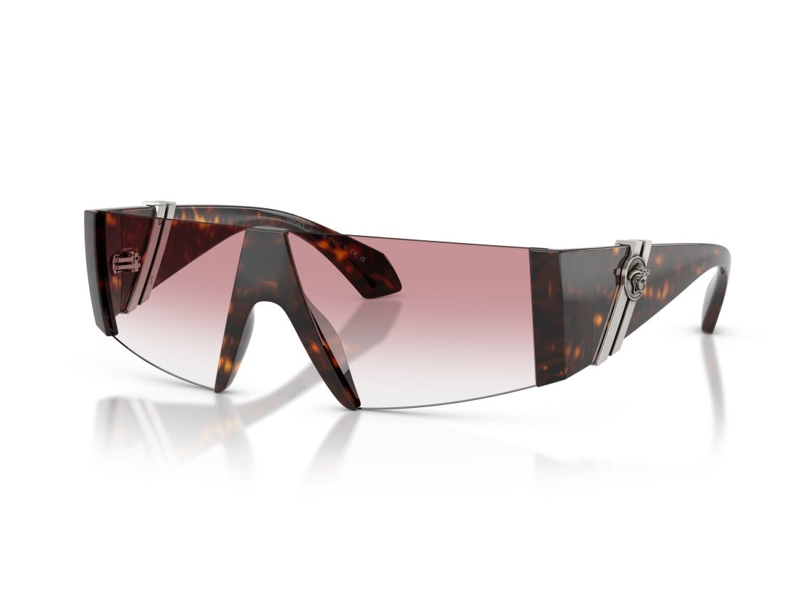 Versace 0Ve4516 Gradient Oversized Shield Sunglasses