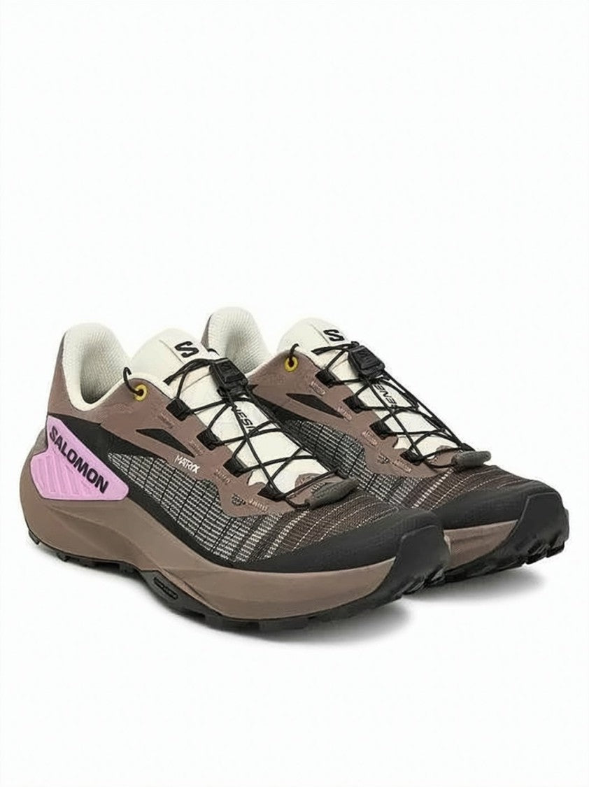 Salomon Streamlined Sporty Sneakers With Textile Upper