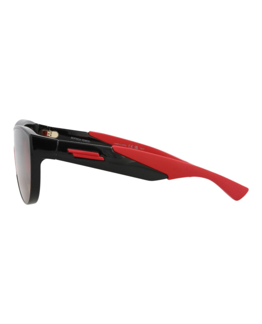 Bottega Veneta Round-Frame Injection Sunglasses