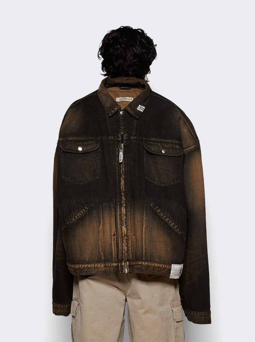 Maison Mihara Yasuhiro Both Fronts Denim Jacket Black