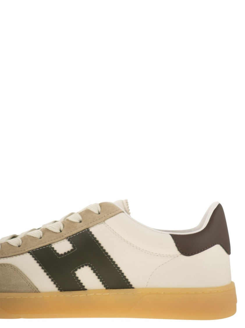 Hogan Cool - Leather Trainers With H On The Side