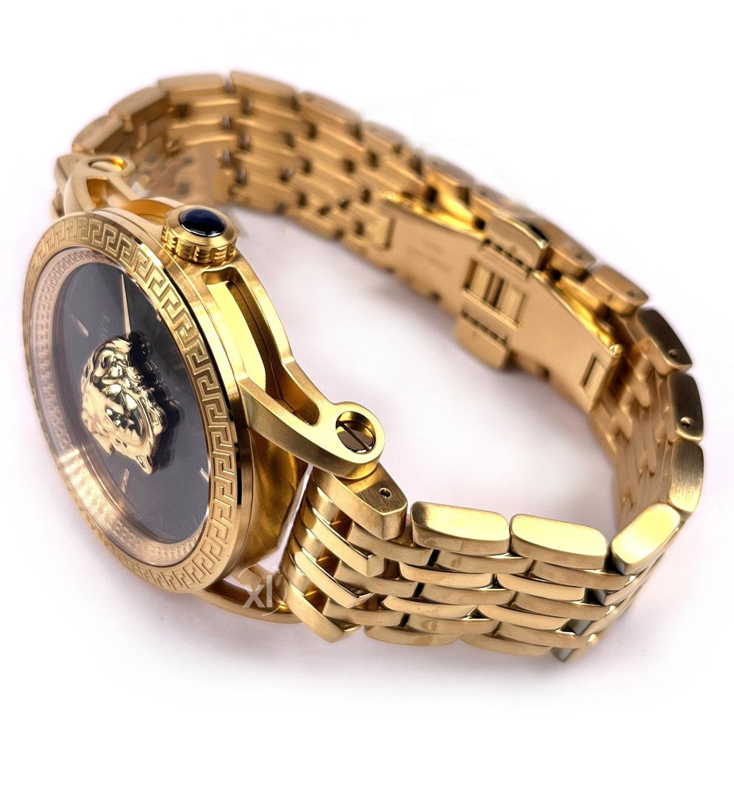 Versace Gold-Tone Stainless Steel Palazzo Empire Wristwatch