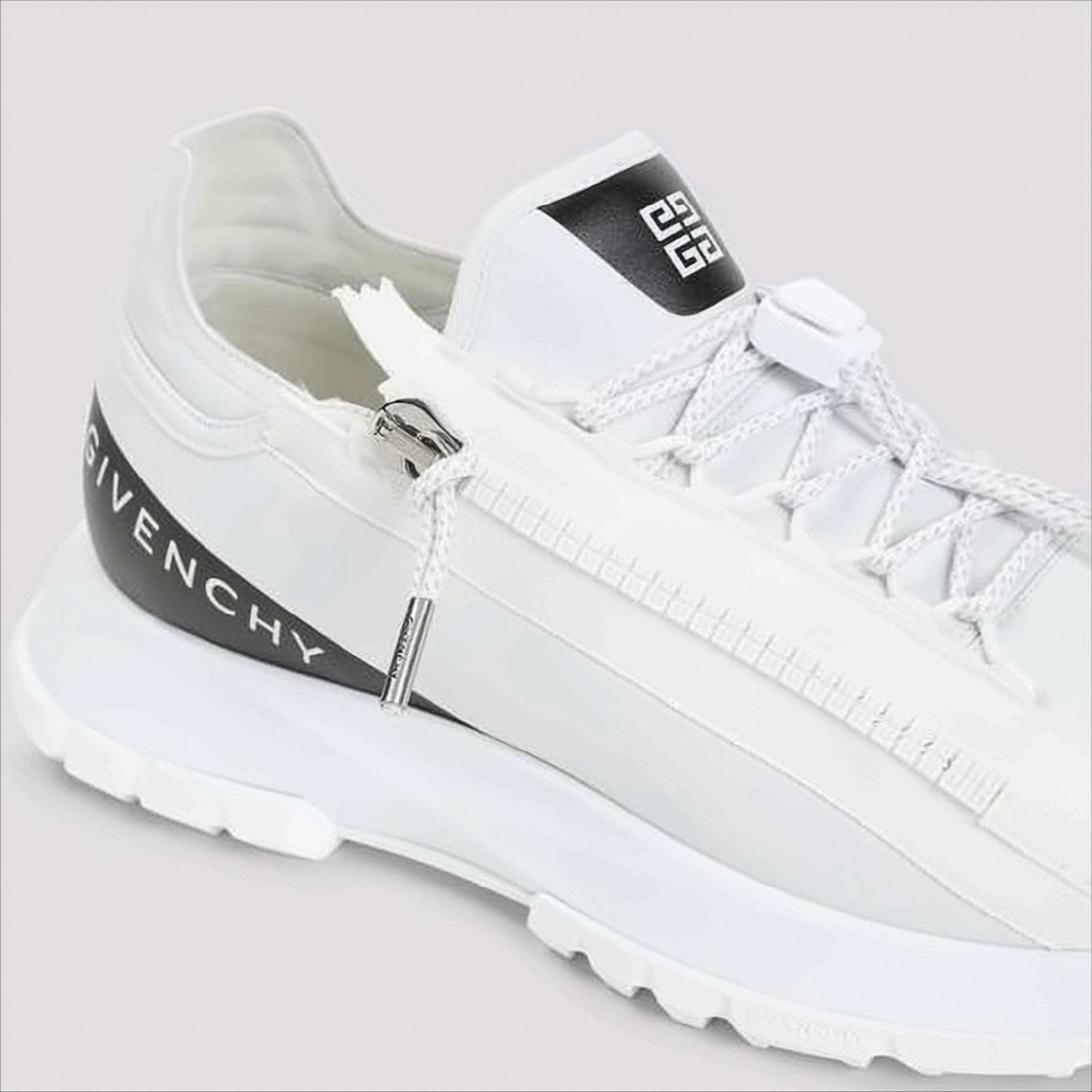 Givenchy White Sneakers With Textured Sole