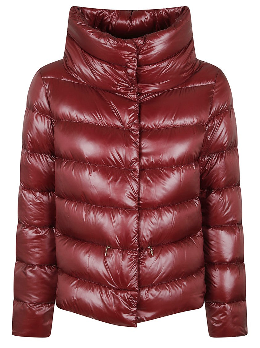 Herno Padded Cape In Iconic Ultralight Nylon