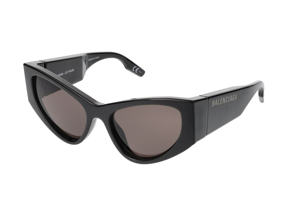Balenciaga Sunglasses Bb0300s 001 Black Black Grey 56/19/150