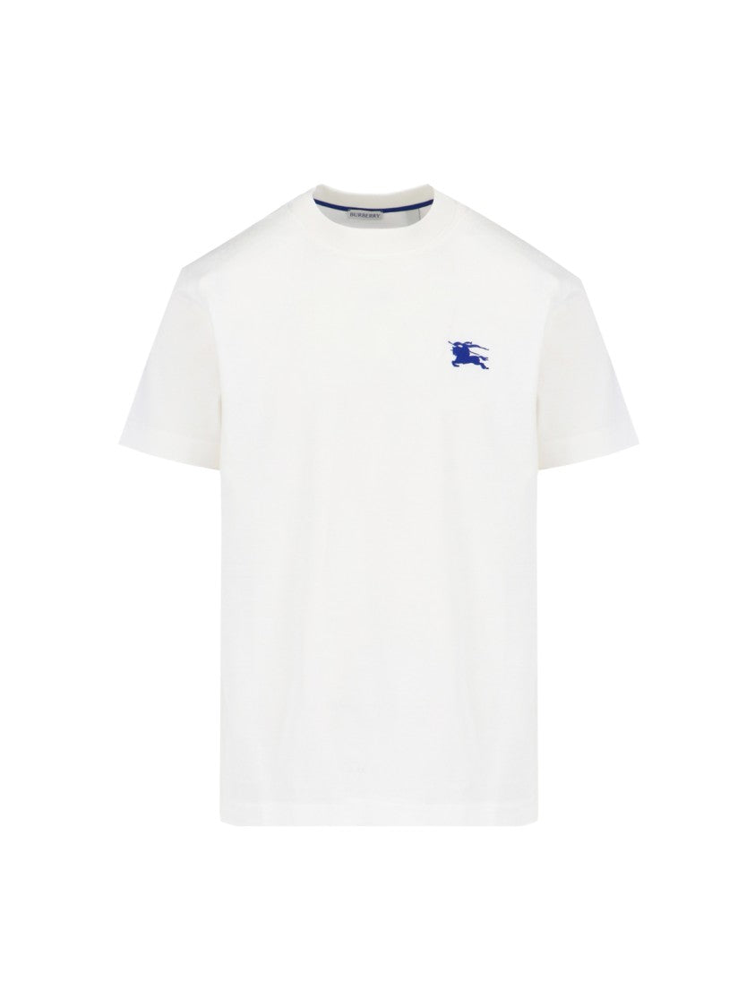 Burberry "Ekd" Logo T-Shirt – White