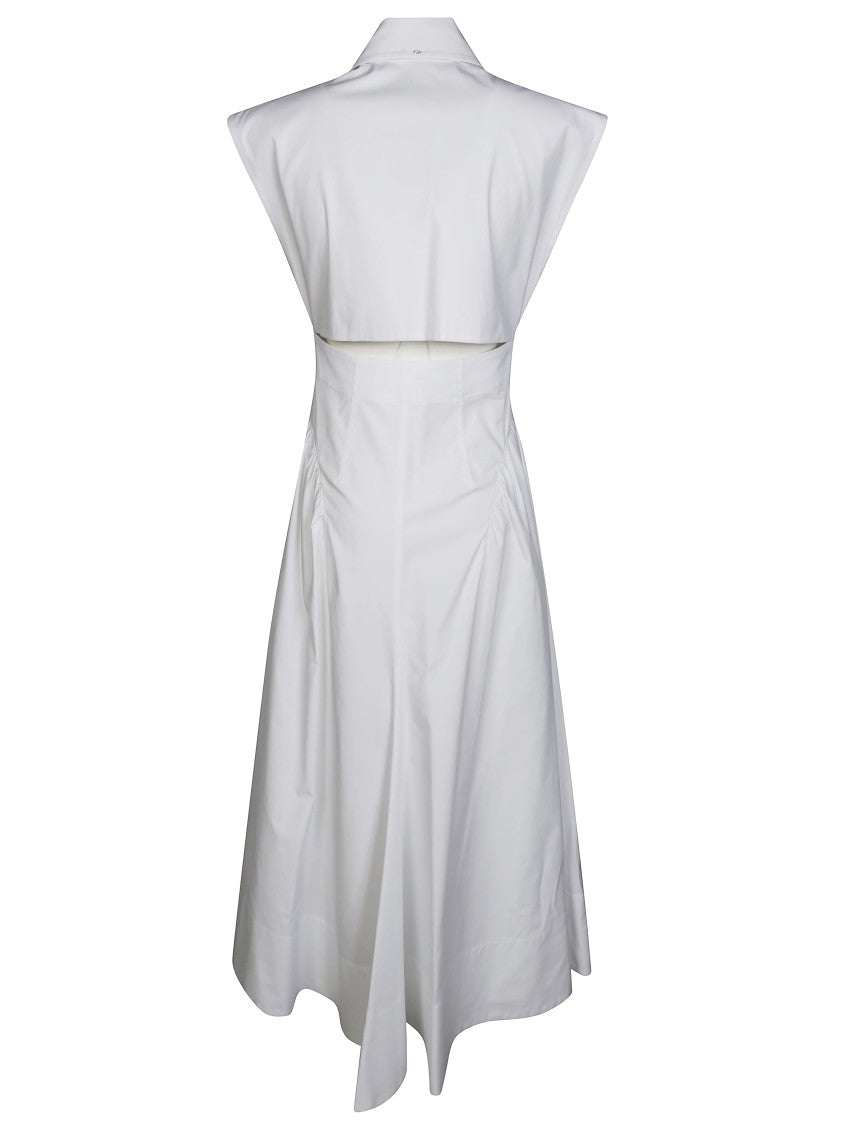 Sportmax Structured Popeline Dress