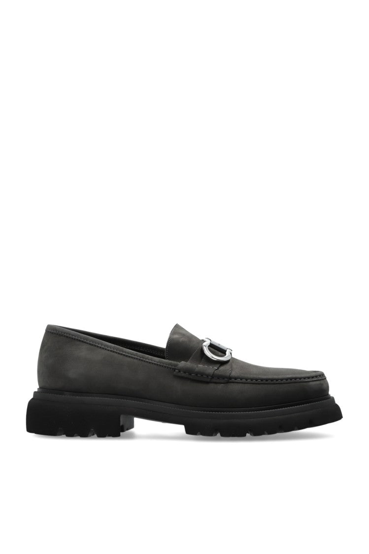Ferragamo Cocoon Leather Loafers