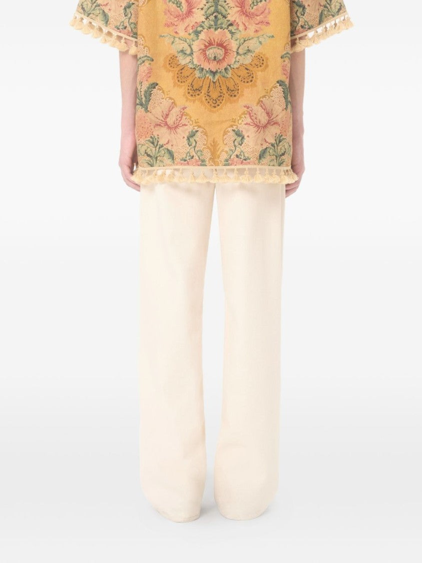 Valentino Garavani Wide-Leg High-Waist Denim Jeans