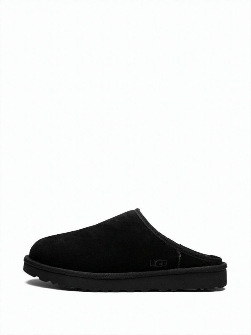 Ugg Monochromatic Suede Mule Slipper