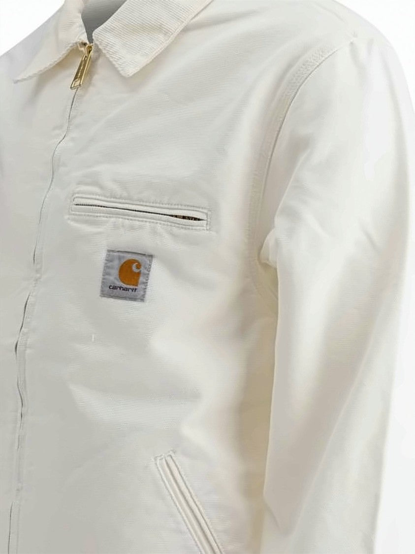 Carhartt Wip Detroit Jacket With Design And Zipper Closure