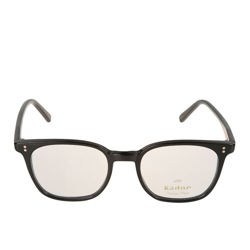 Kador Quadro/N Glossy Black Rectangular Frame Eyeglasses